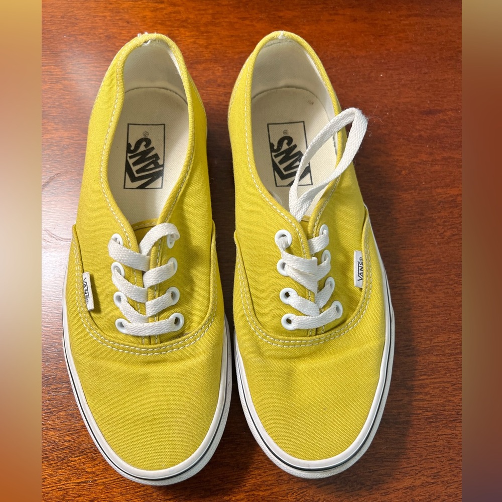 Green Vans Women’s size 7.5